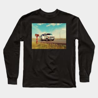 Road trip journey, Cowboy Trail, Highway 22, Alberta, Canada. Long Sleeve T-Shirt